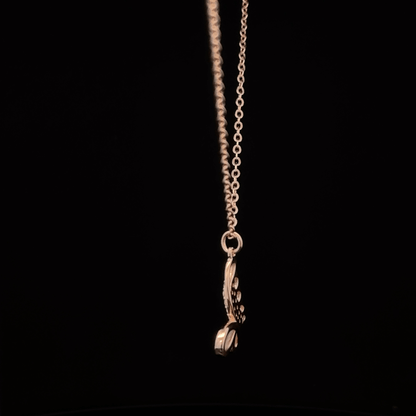 Butterfly Rosegold Chain With Pendant