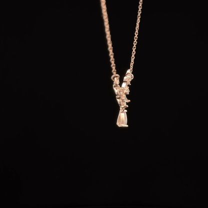 Butterfly Rosegold Chain With Pendant