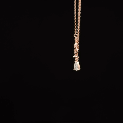 Butterfly Rosegold Chain With Pendant