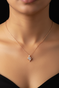 HEART ROSEGOLD CHAIN WITH PENDANT