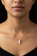 BUTTERFLY ROSEGOLD CHAIN WITH PENDANT