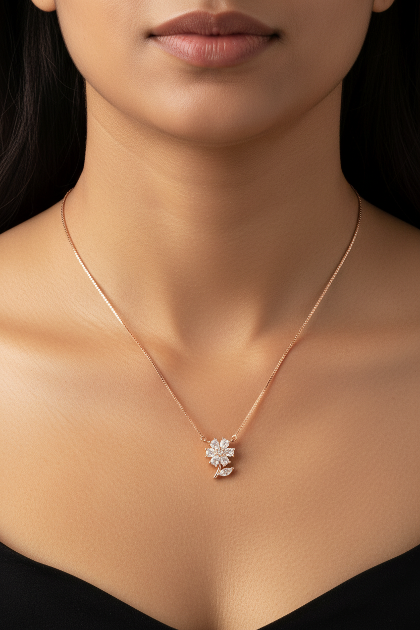 Flower Chain Pendant