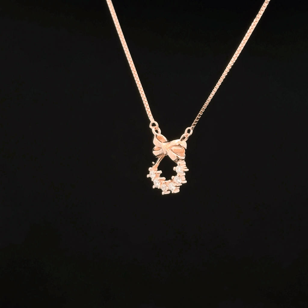 Bow Chain Pendant
