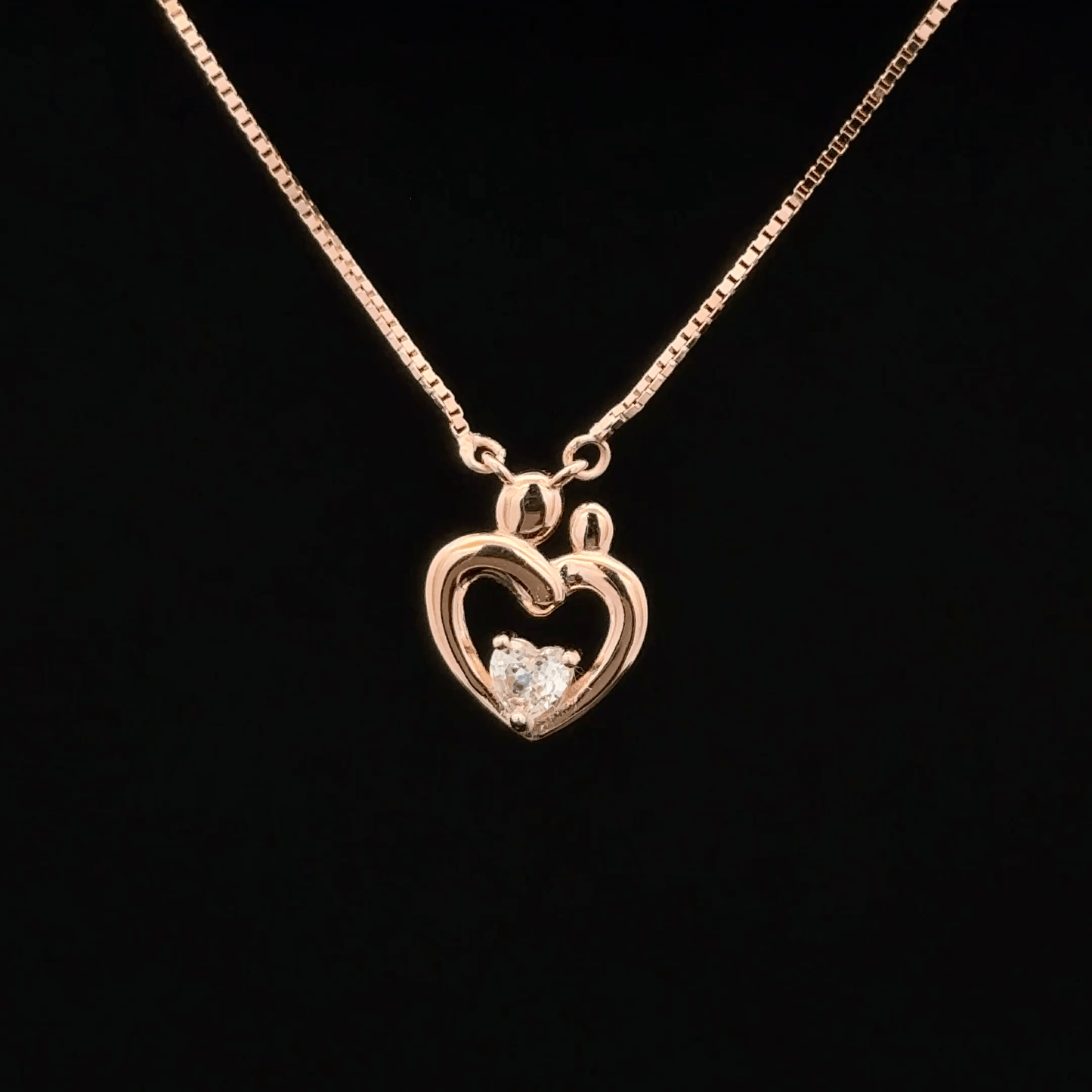 Love Locket Chain Pendant