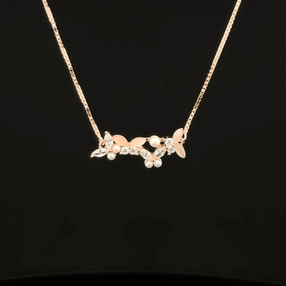 Four Butterfly Chain Pendant