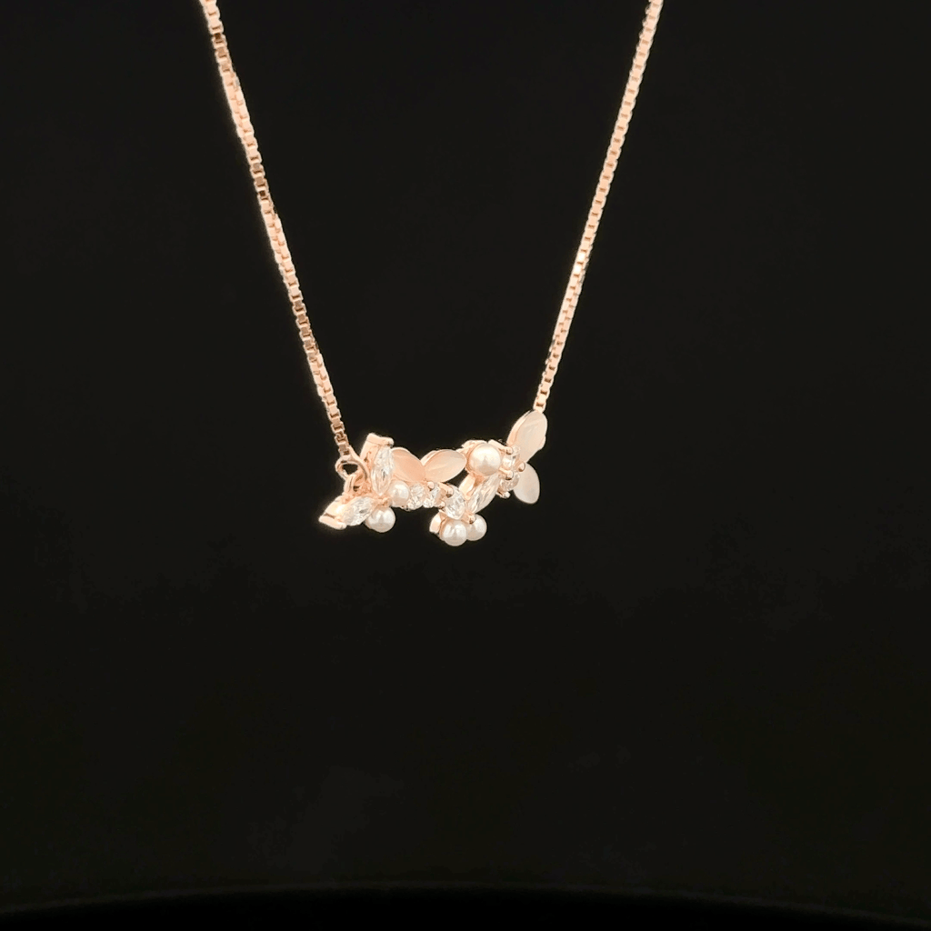 Four Butterfly Chain Pendant