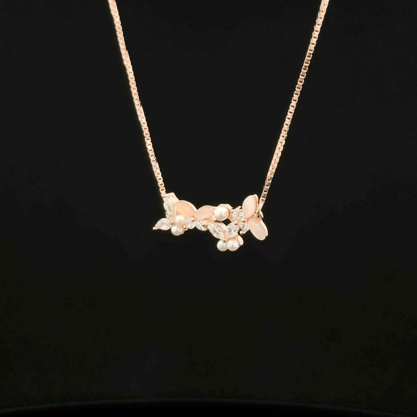 Four Butterfly Chain Pendant