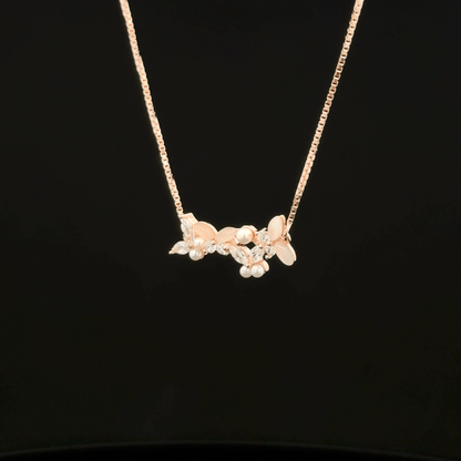 Four Butterfly Chain Pendant