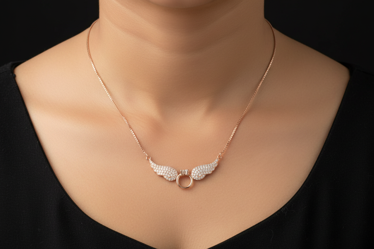 Flying Ring Chain Pendant