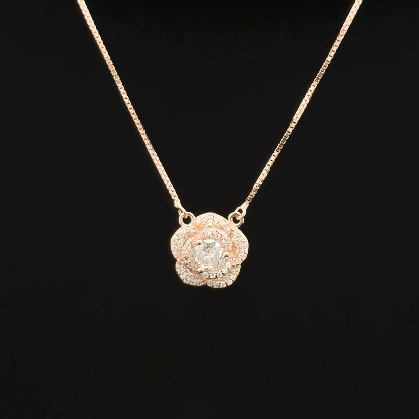 Rose Chain Pendant