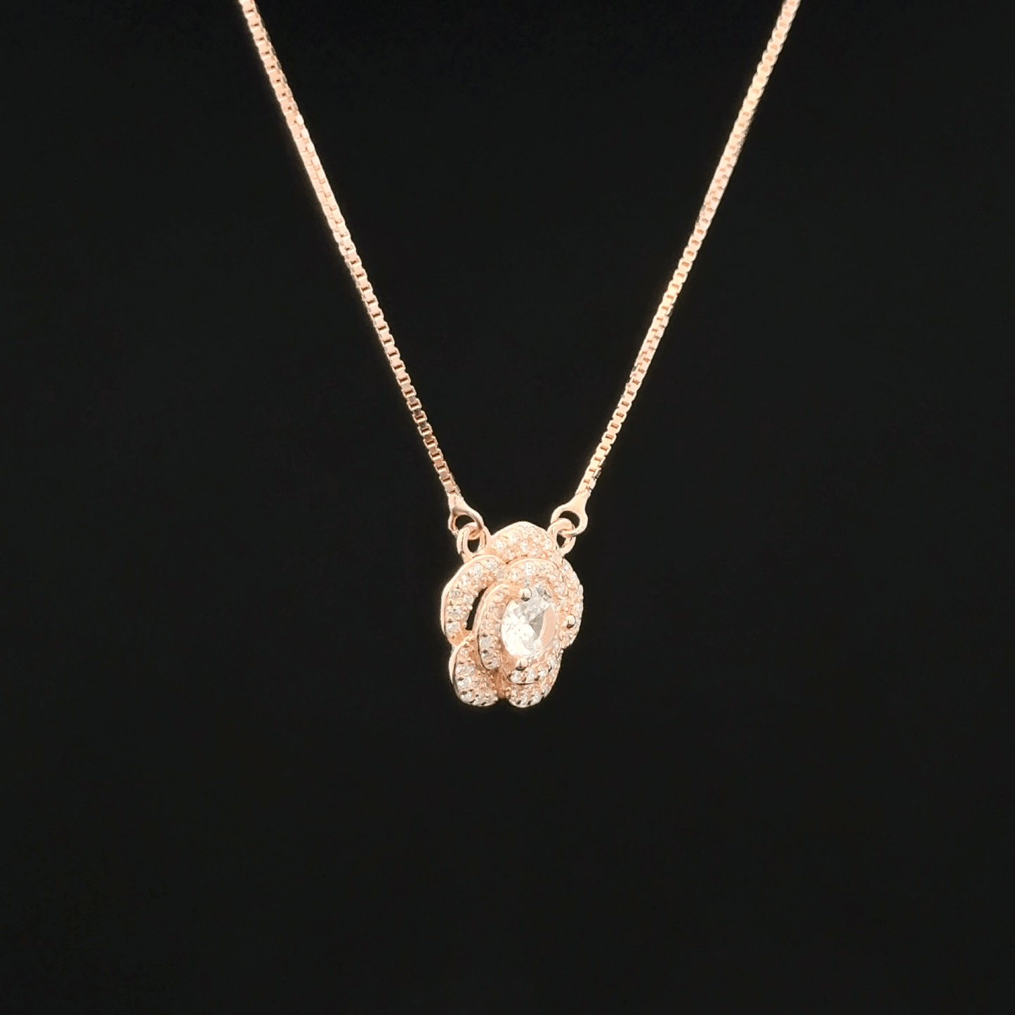 Rose Chain Pendant