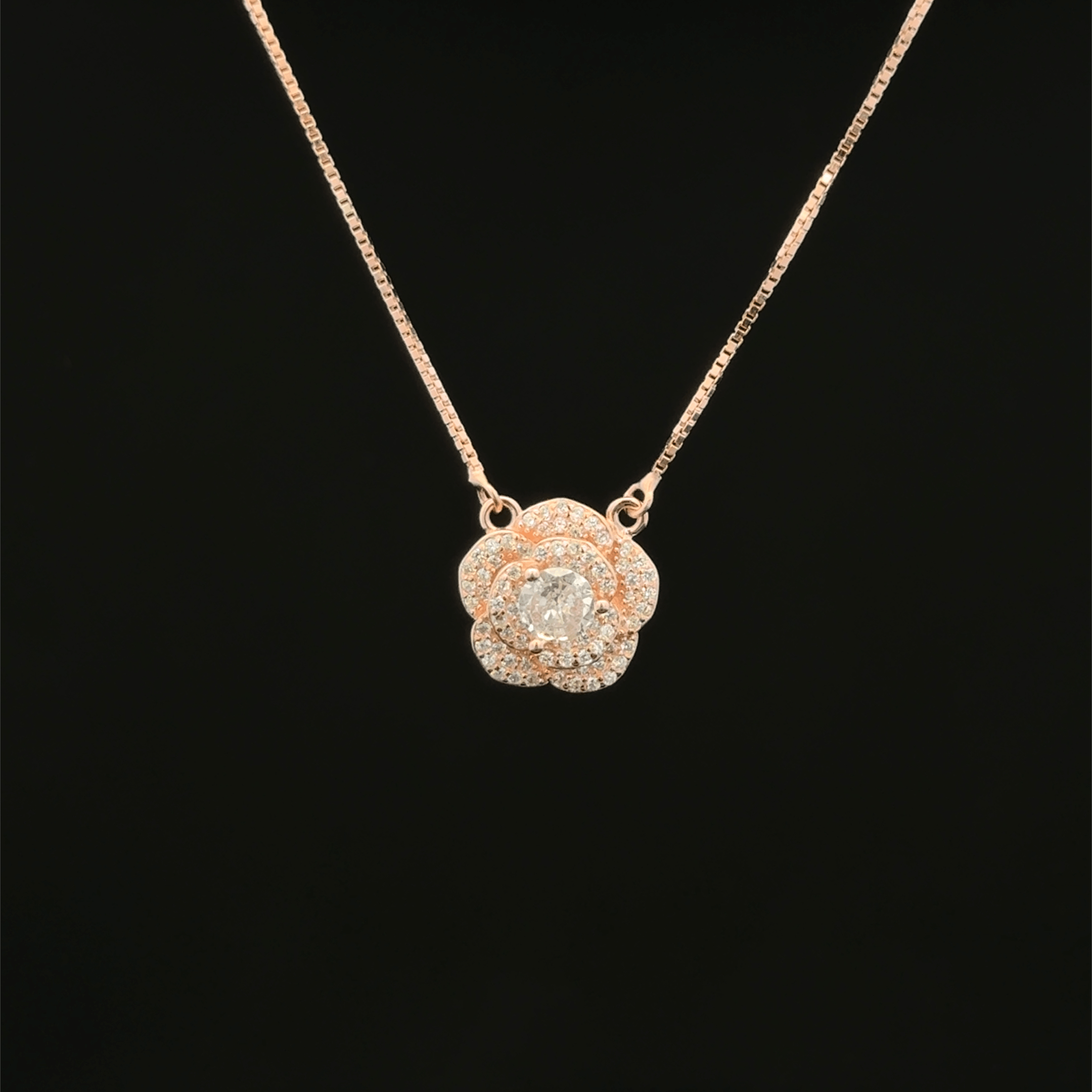 Rose Chain Pendant