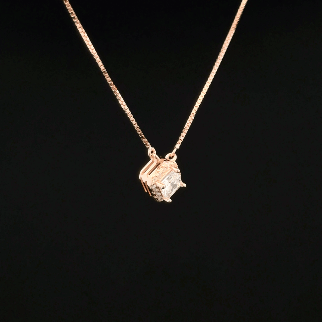 Square Chain Pendant