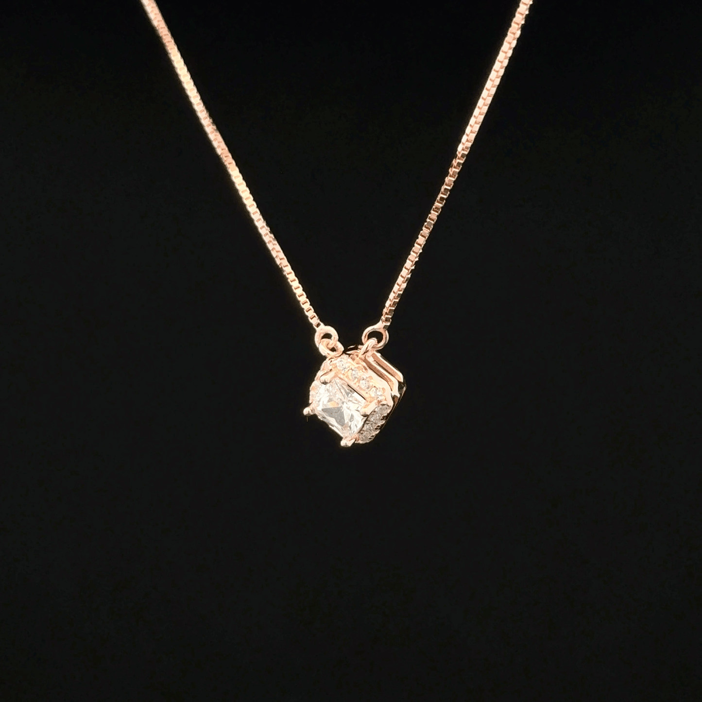 Square Chain Pendant