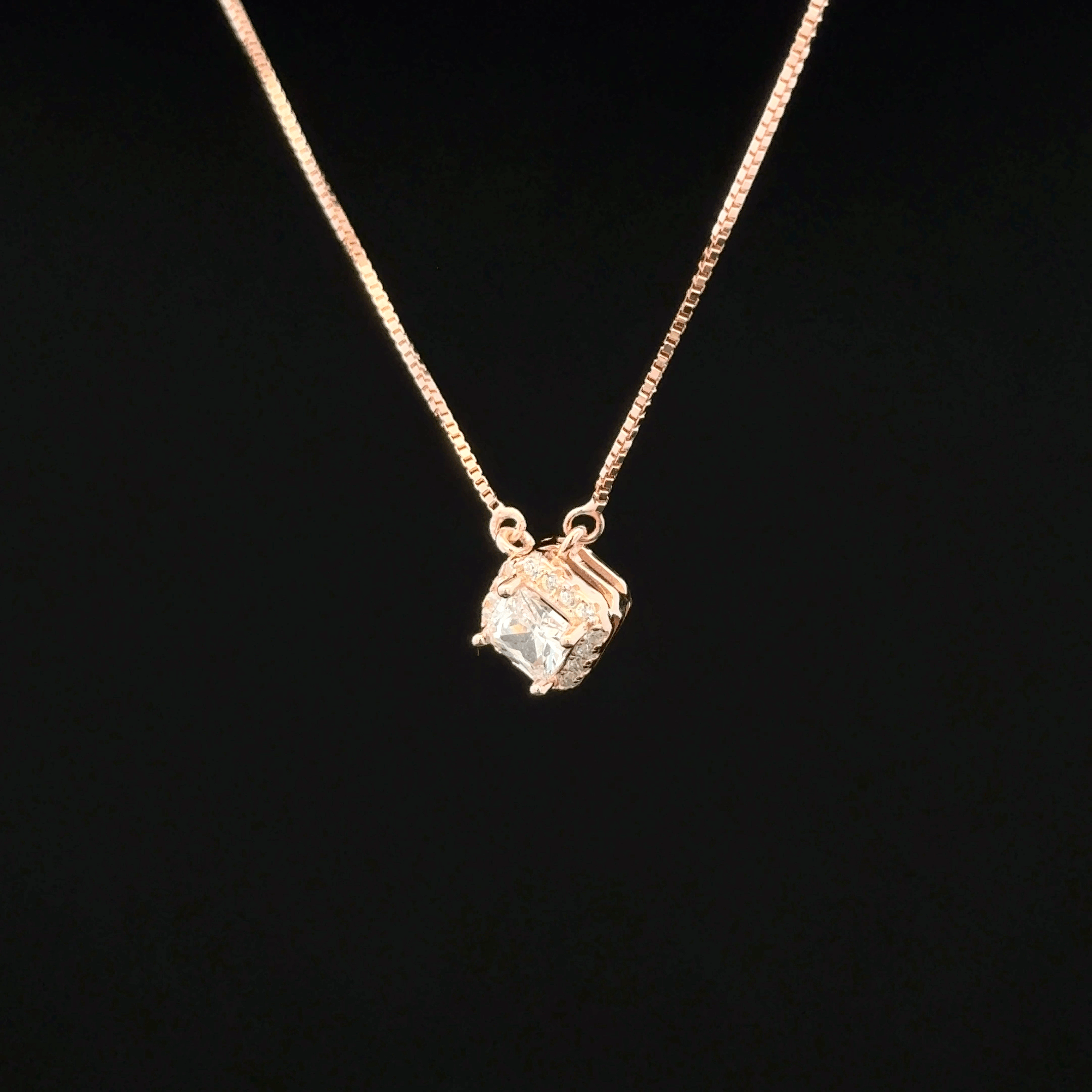 Square Chain Pendant