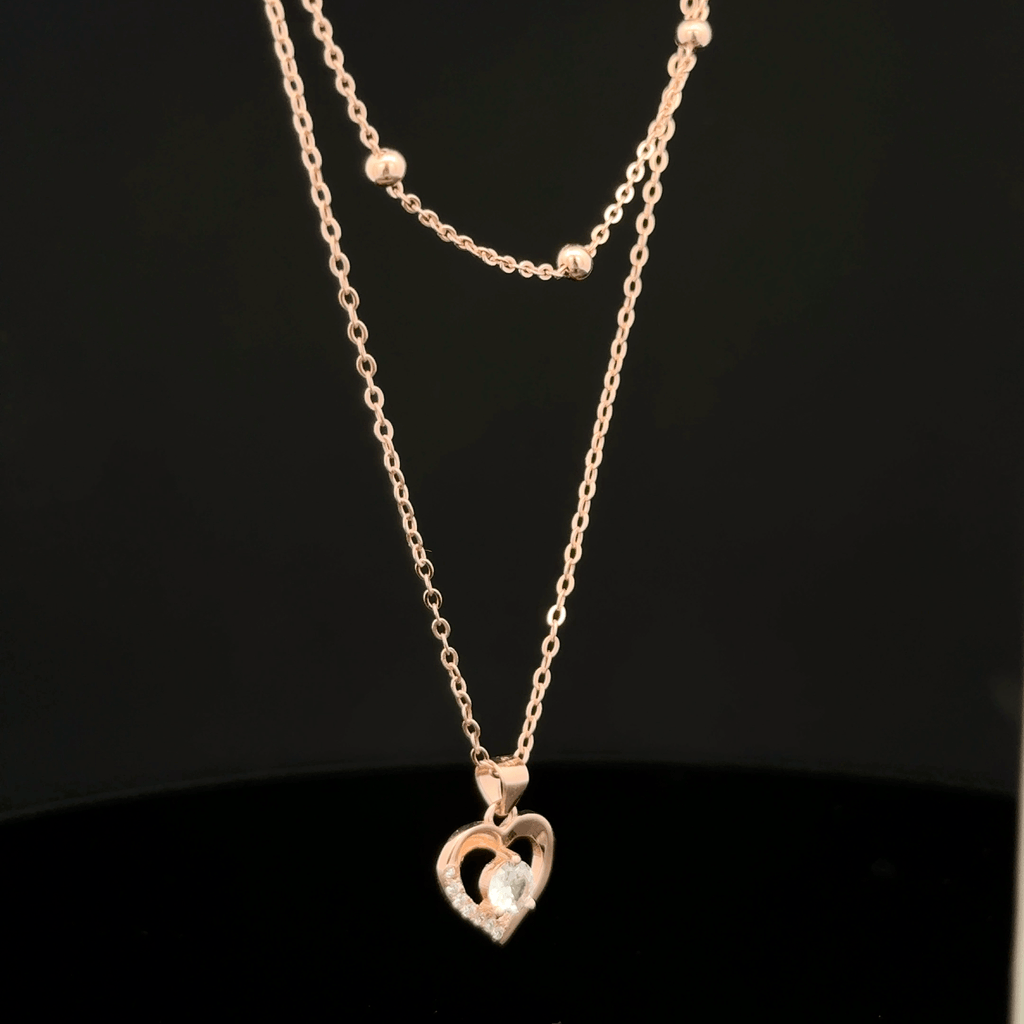 Heart Double Layer Chain