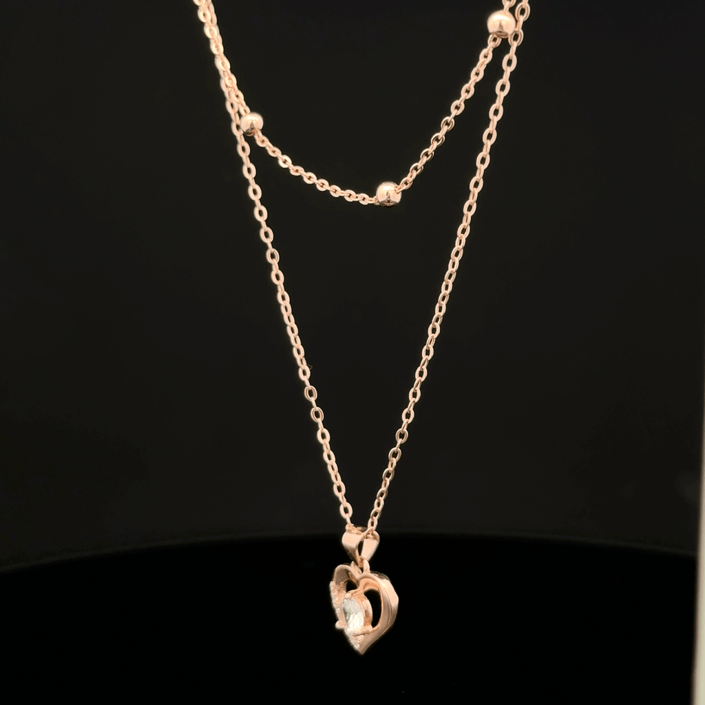 Heart Double Layer Chain