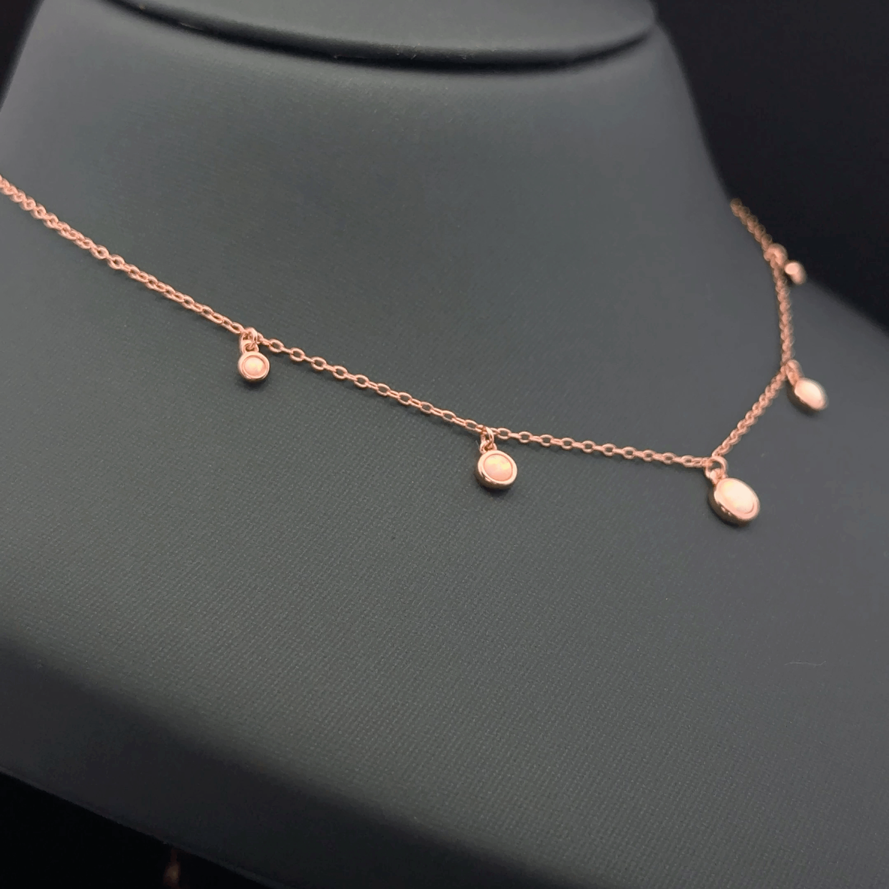Pink pearl charm