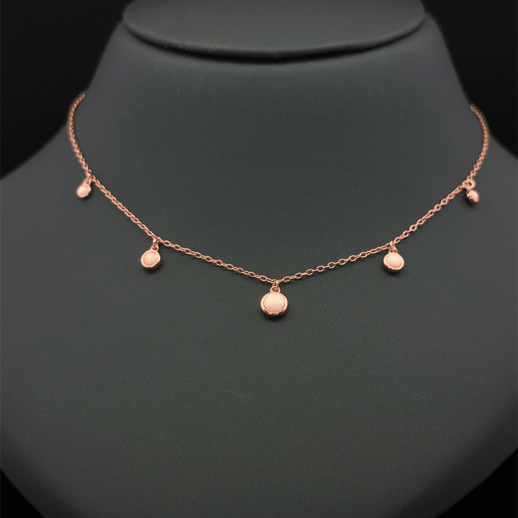 Pink pearl charm