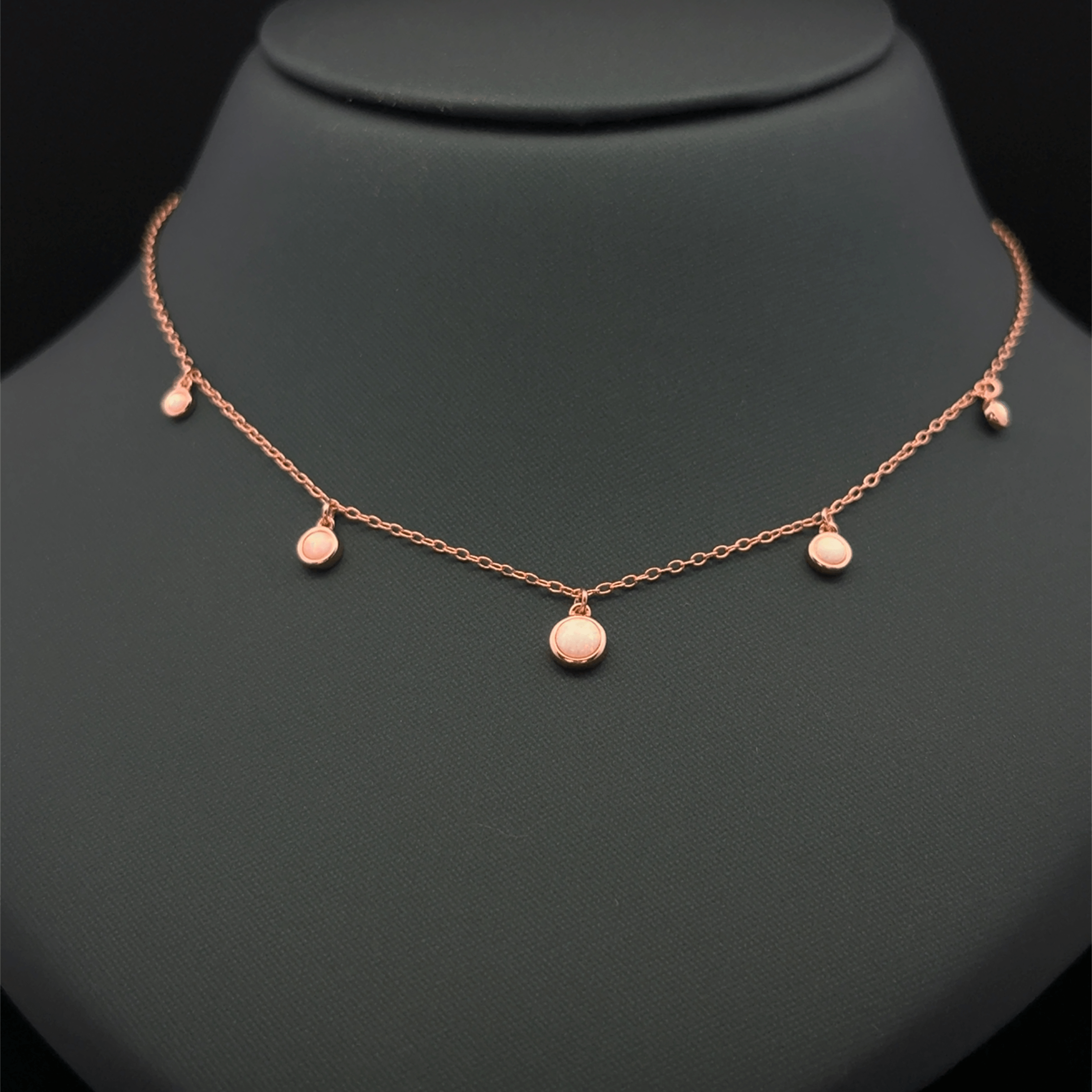 Pink pearl charm