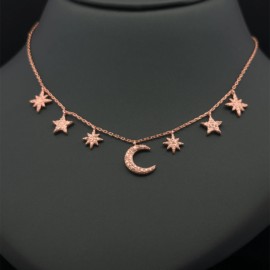 Moon and star