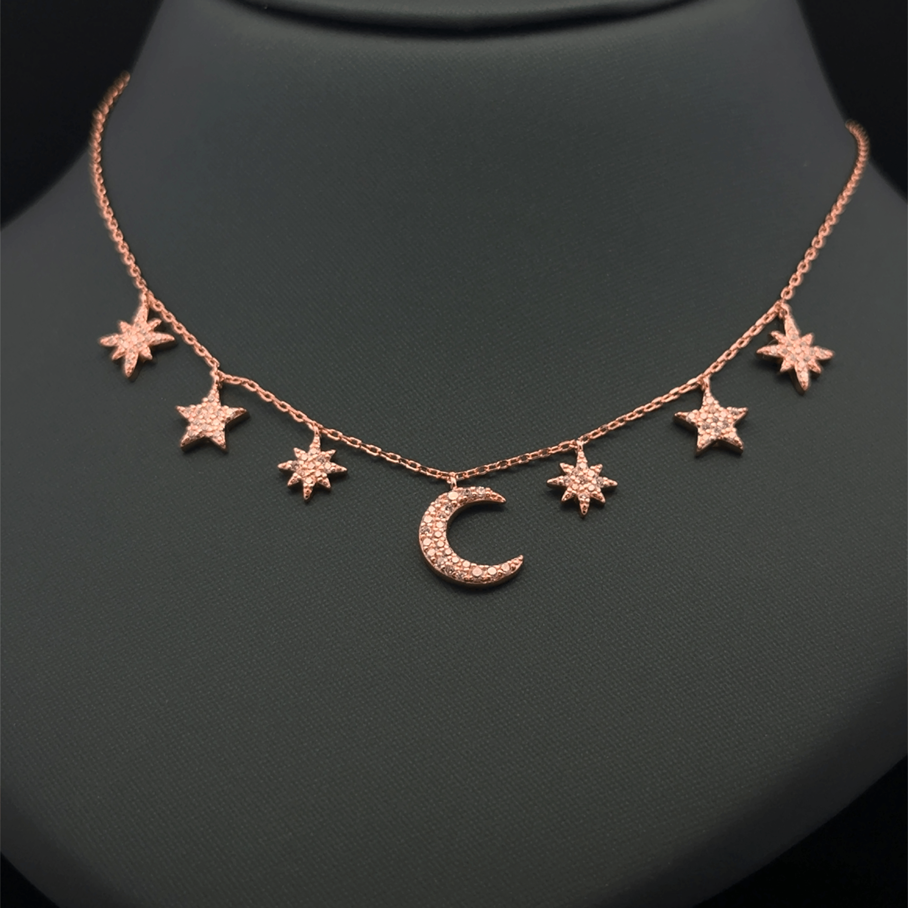 Moon and star