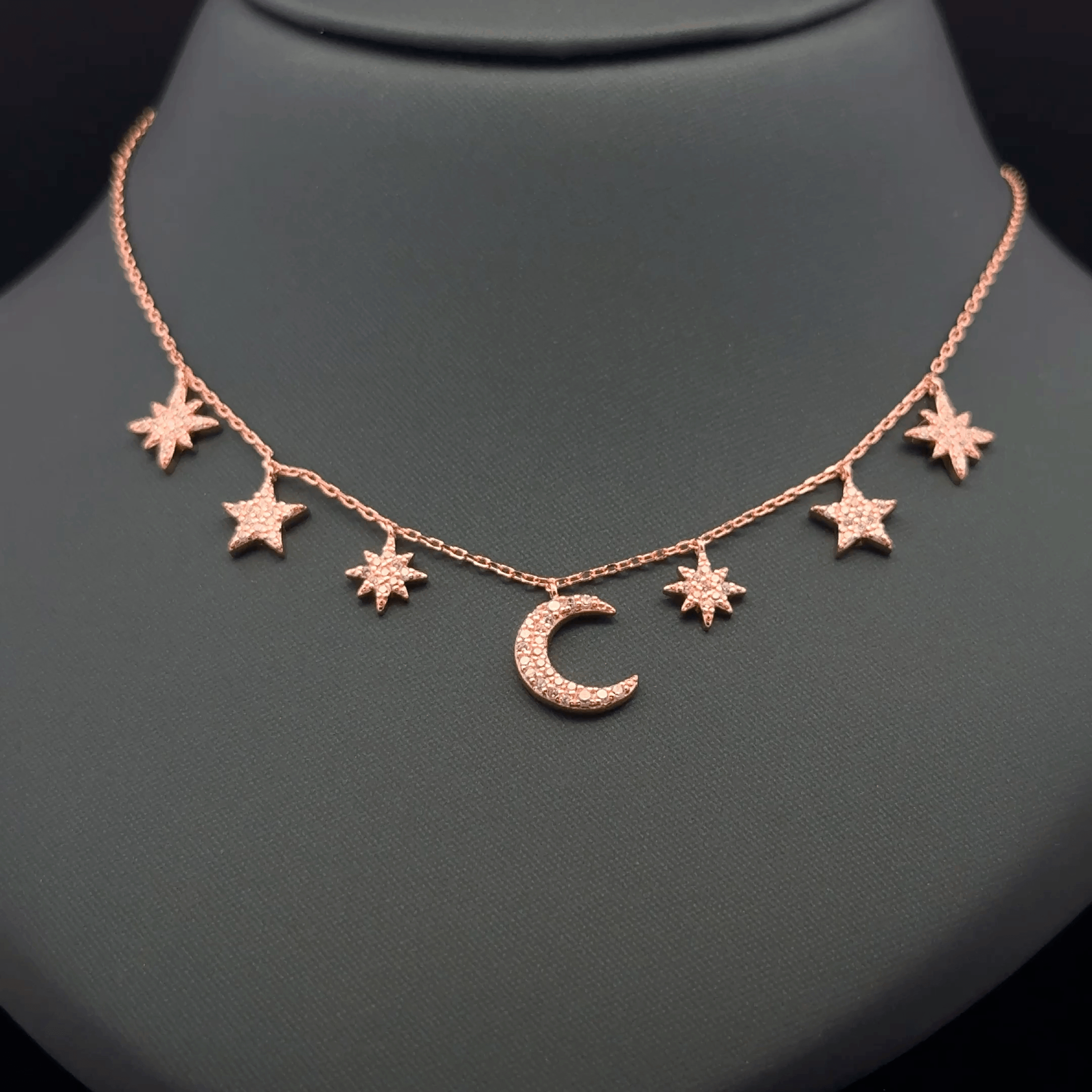 Moon and star
