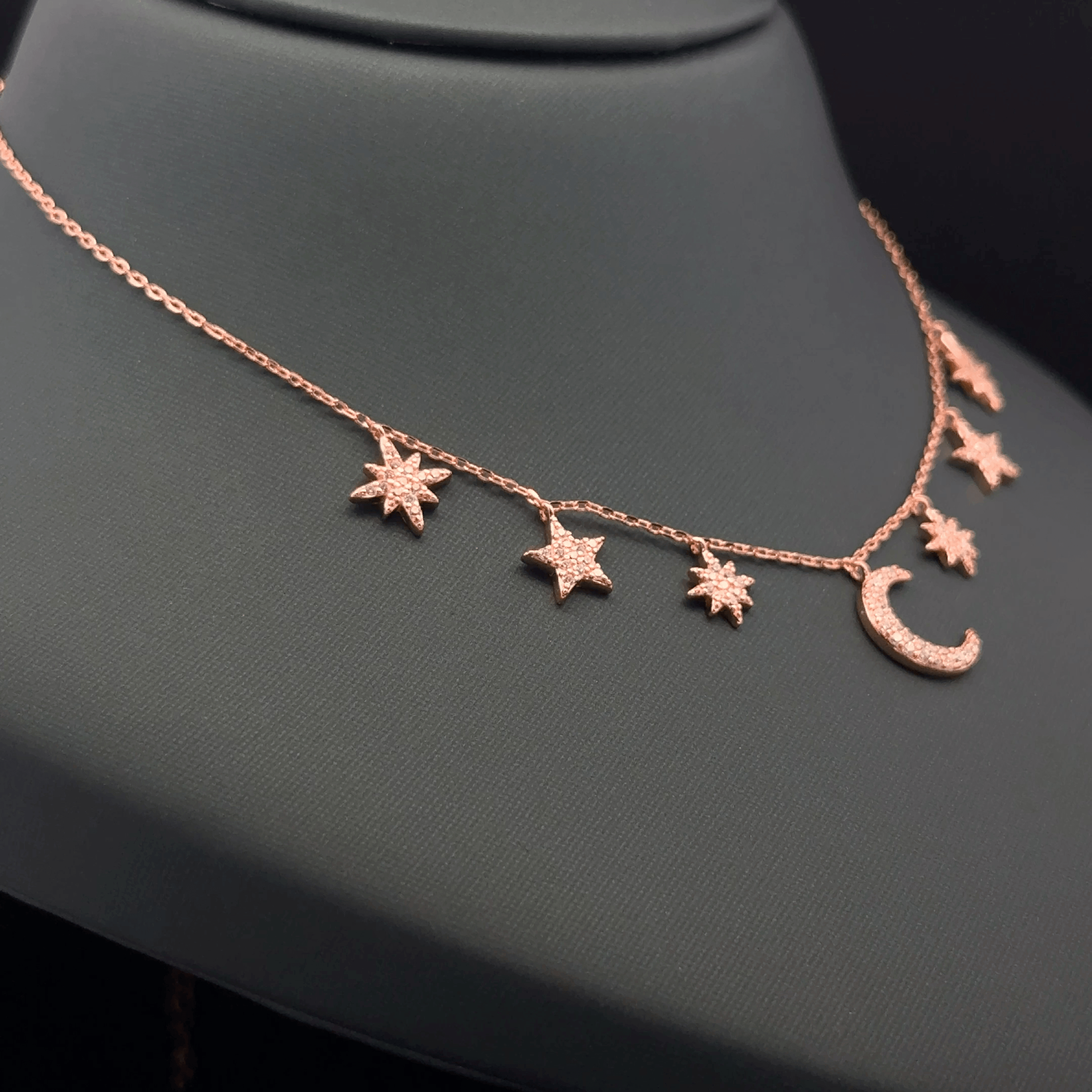 Moon and star