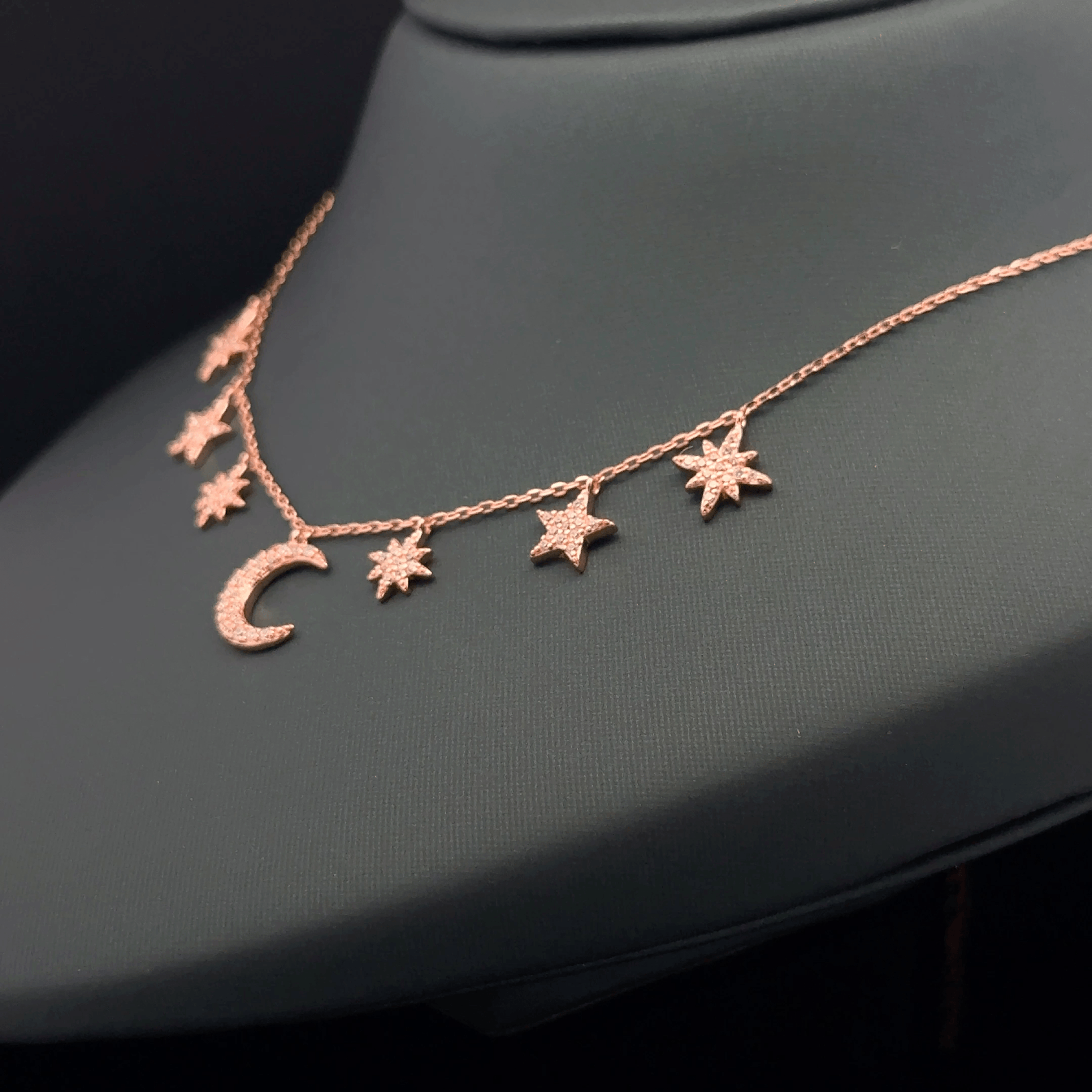 Moon and star