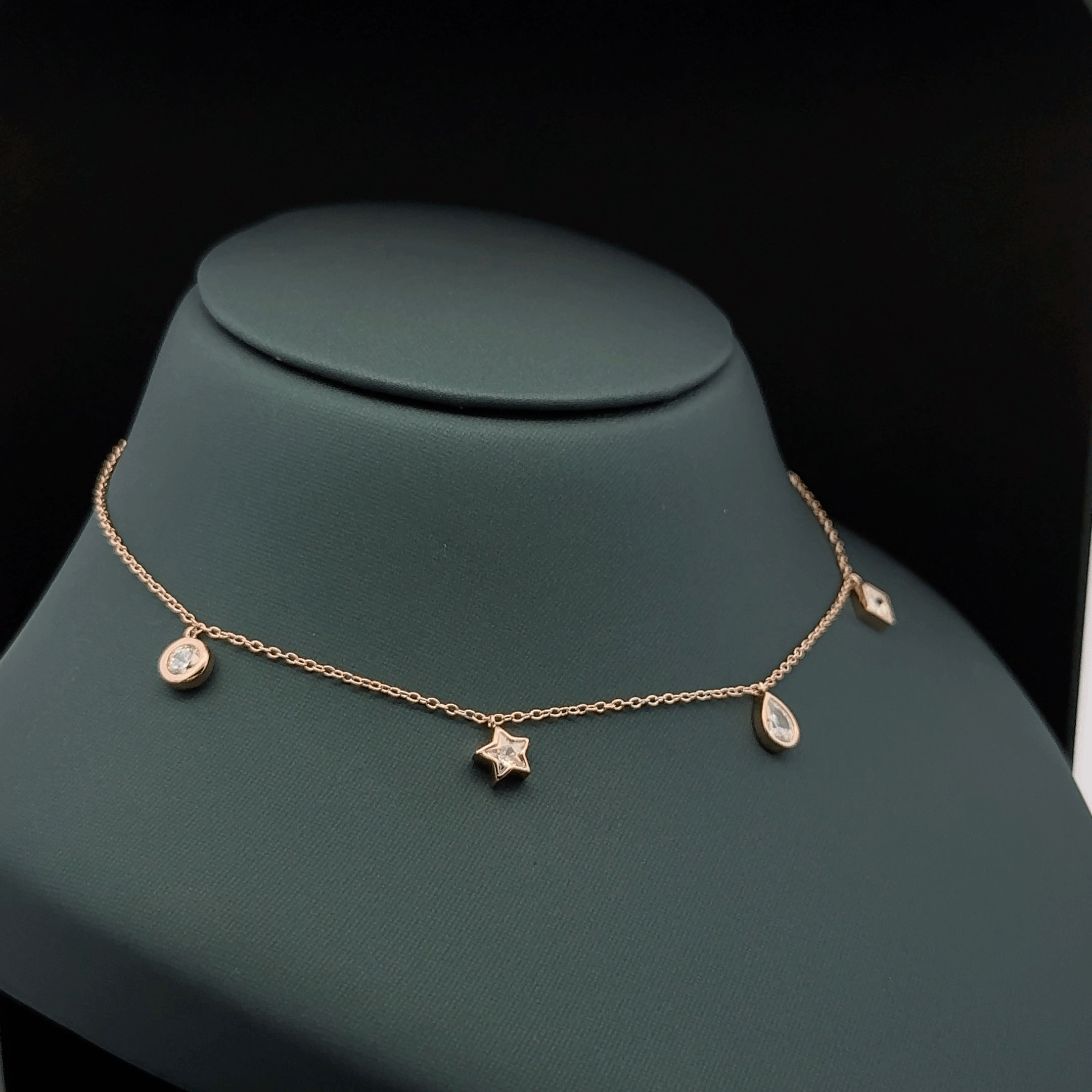 Tear drop charm