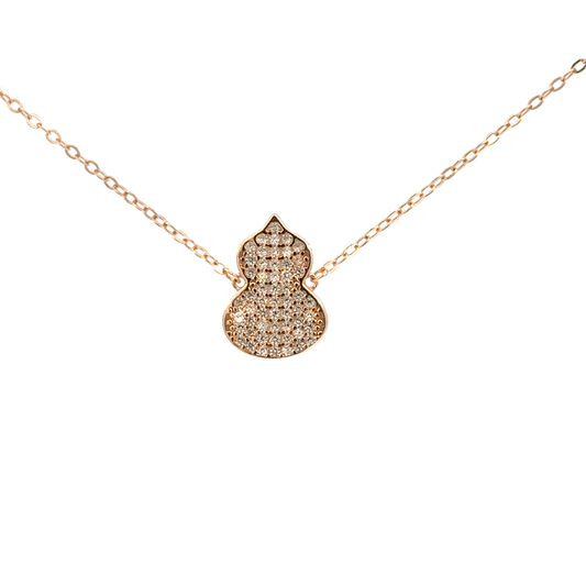 Rosegold pot chain with pendent
