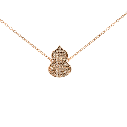 Rosegold pot chain with pendent
