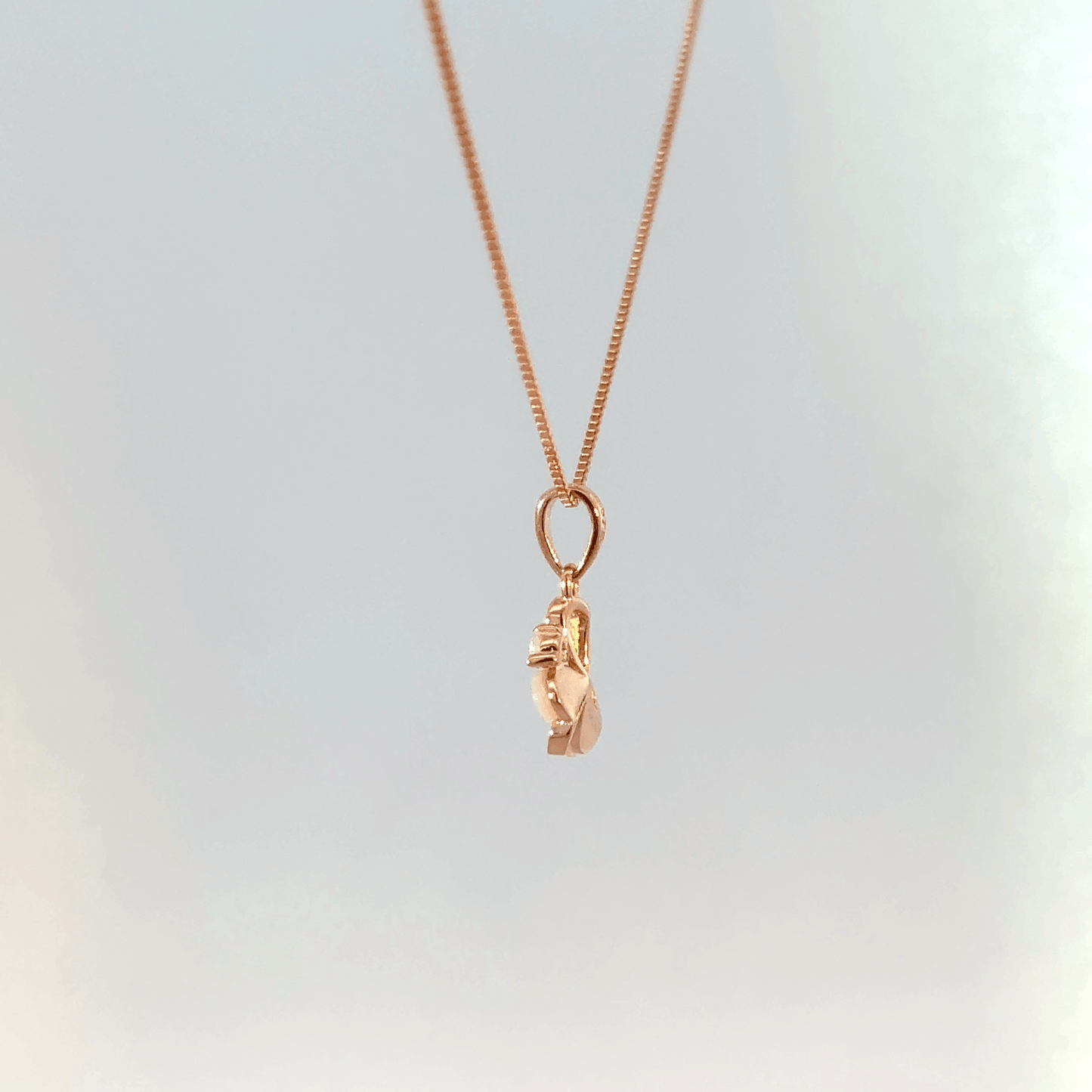 Rosegold Flower Chain with pendant
