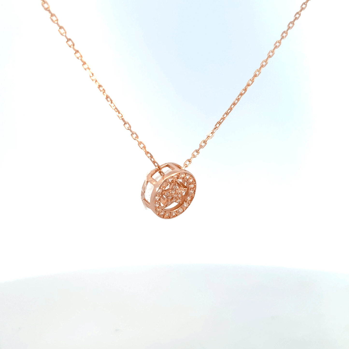 Rosegold Star Chain With Pendant