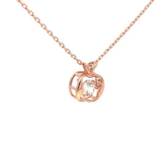 Rosegold Single Chain With Pendant