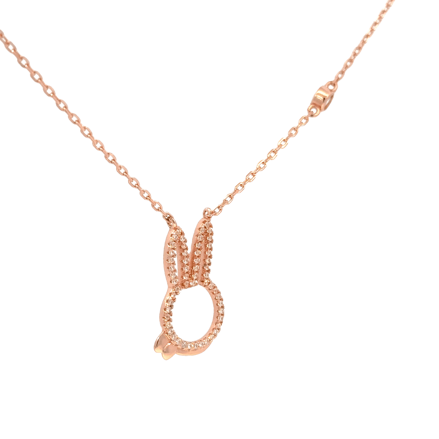Rosegold Bunny Chain with pendant