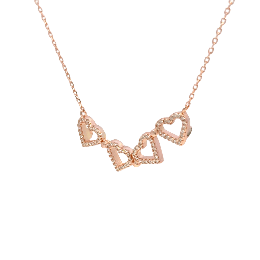 Rosegold Heart Chain with pendant
