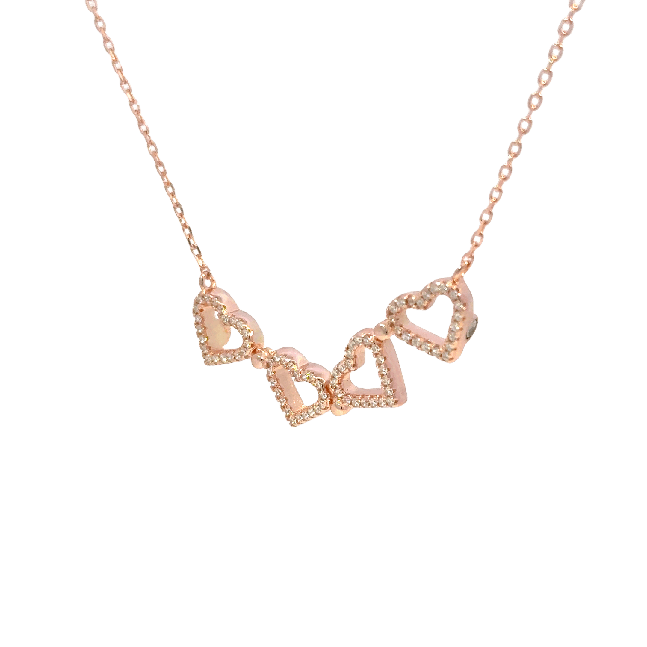 Rosegold Heart Chain with pendant