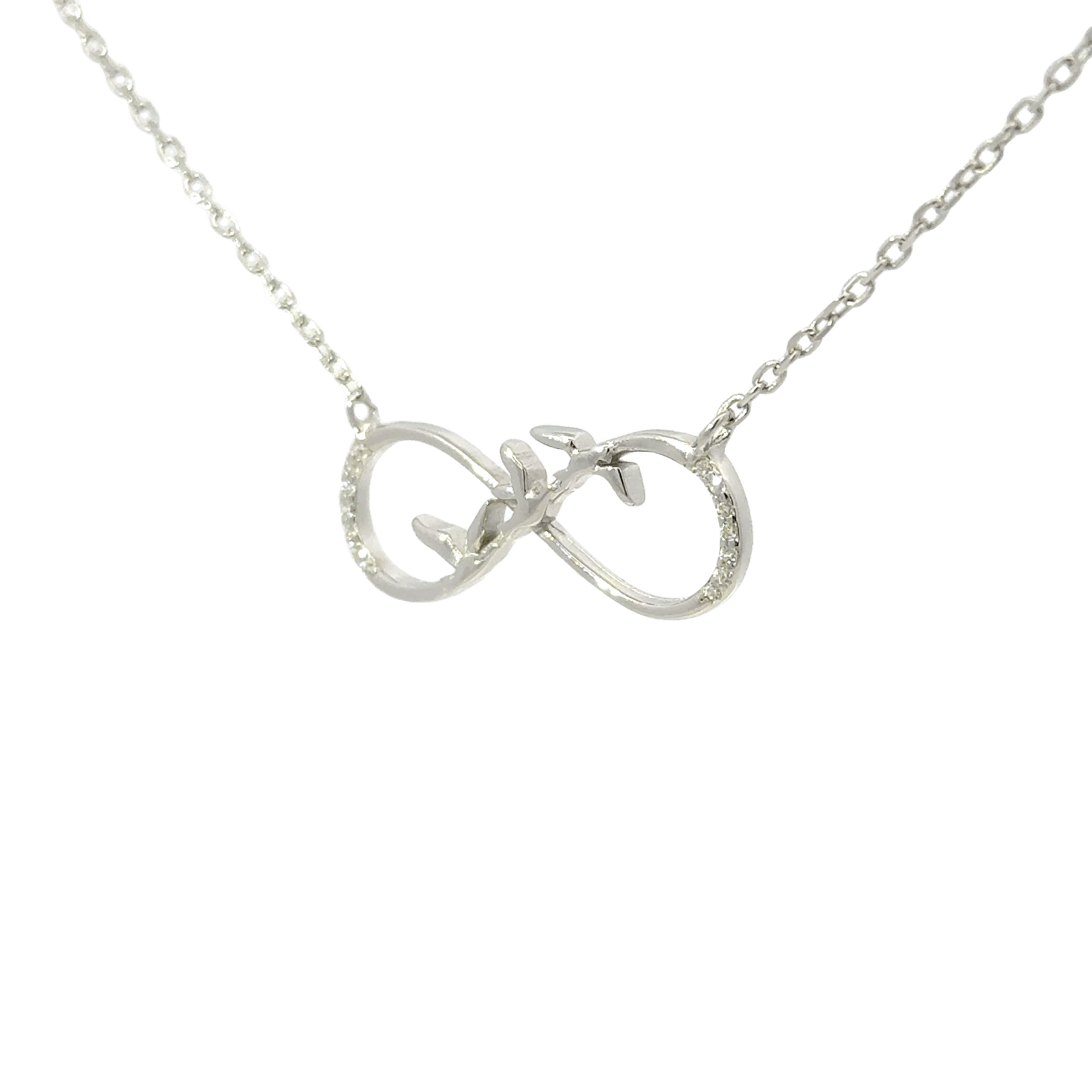 Rhodium infinity chain with pendent
