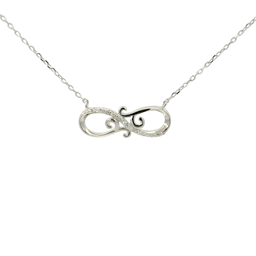Rhodium infinity chain with pendent