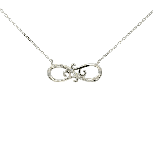 Rhodium infinity chain with pendent