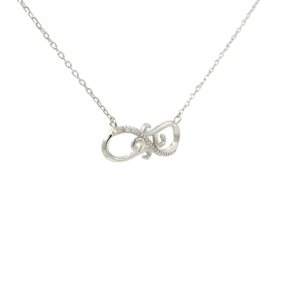 Rhodium infinity chain with pendent