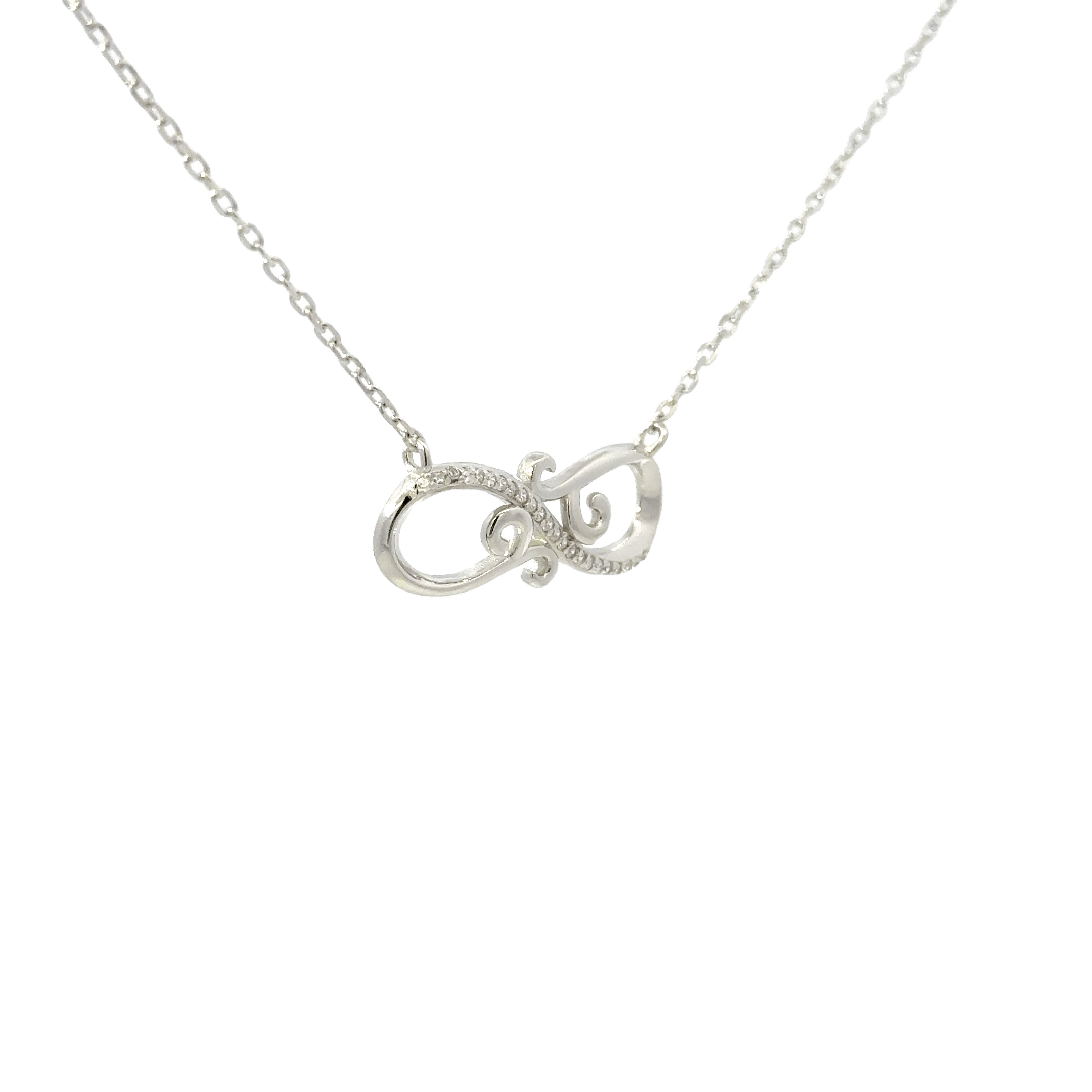 Rhodium infinity chain with pendent