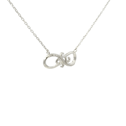 Rhodium infinity chain with pendent