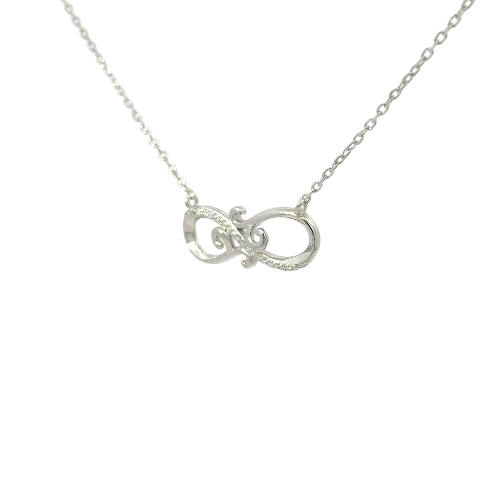 Rhodium infinity chain with pendent