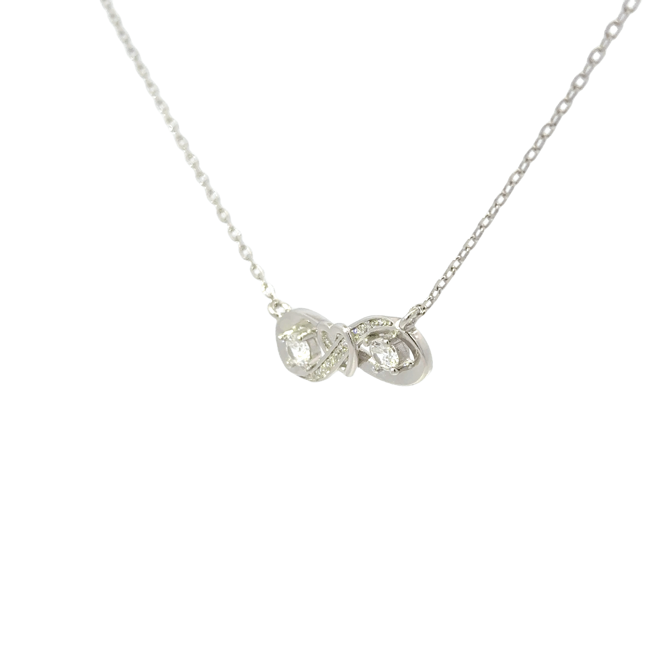 Rhodium infinity chain with pendent