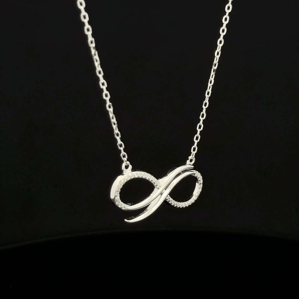 The Infinite Sparkle Twist Pendant