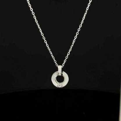 CIRCLE CHAIN WITH PENDANT