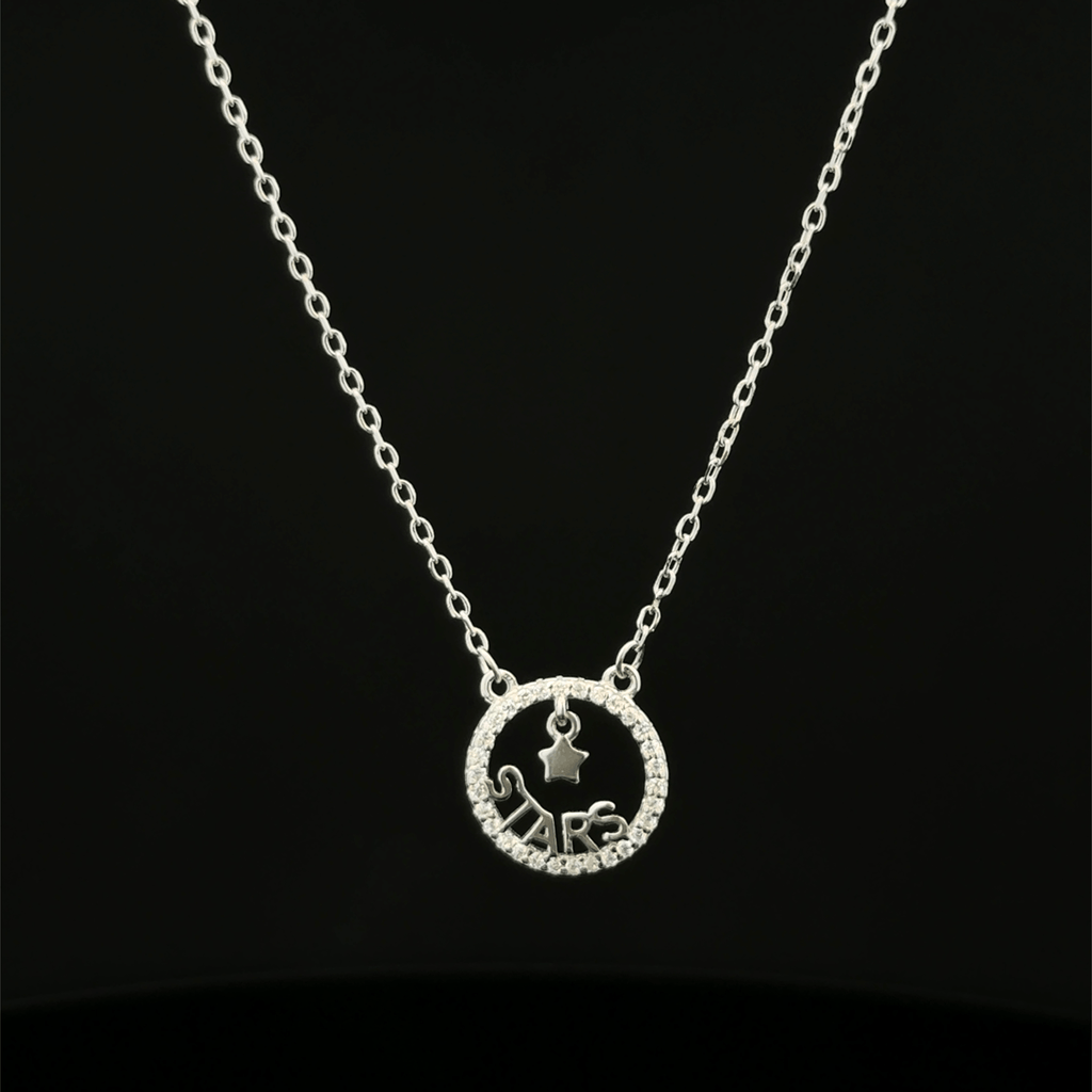 CIRCLE CHAIN WITH PENDANT