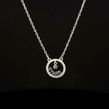 CIRCLE CHAIN WITH PENDANT